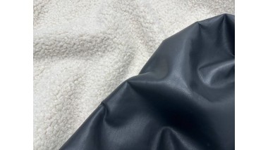Дубленка Mirofox коллекции Alpaka / Pool Up - Black / цвет - Макадамия