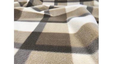 Пальтовая ткань Mirofox коллекции SCOTLAND, с основой под велюр / цвет базы - Beg Warm