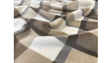 Пальтовая ткань Mirofox коллекции SCOTLAND, с основой под велюр / цвет базы - Beg Warm