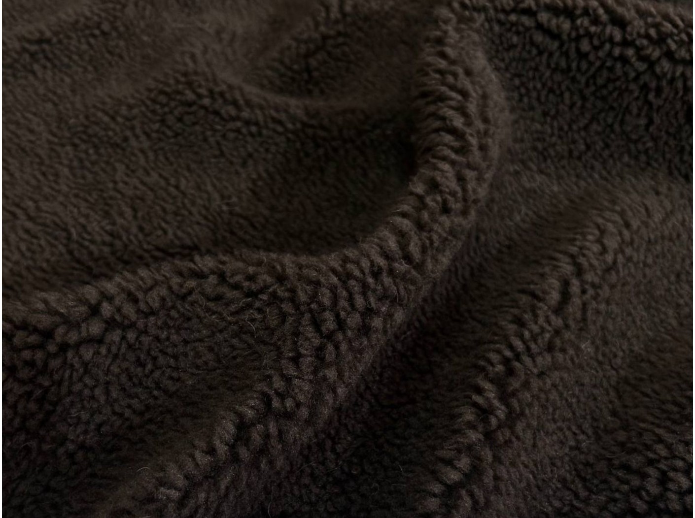 Толстовочная ткань Mirofox коллекции CLOUD  LOW / цвет - Брауни