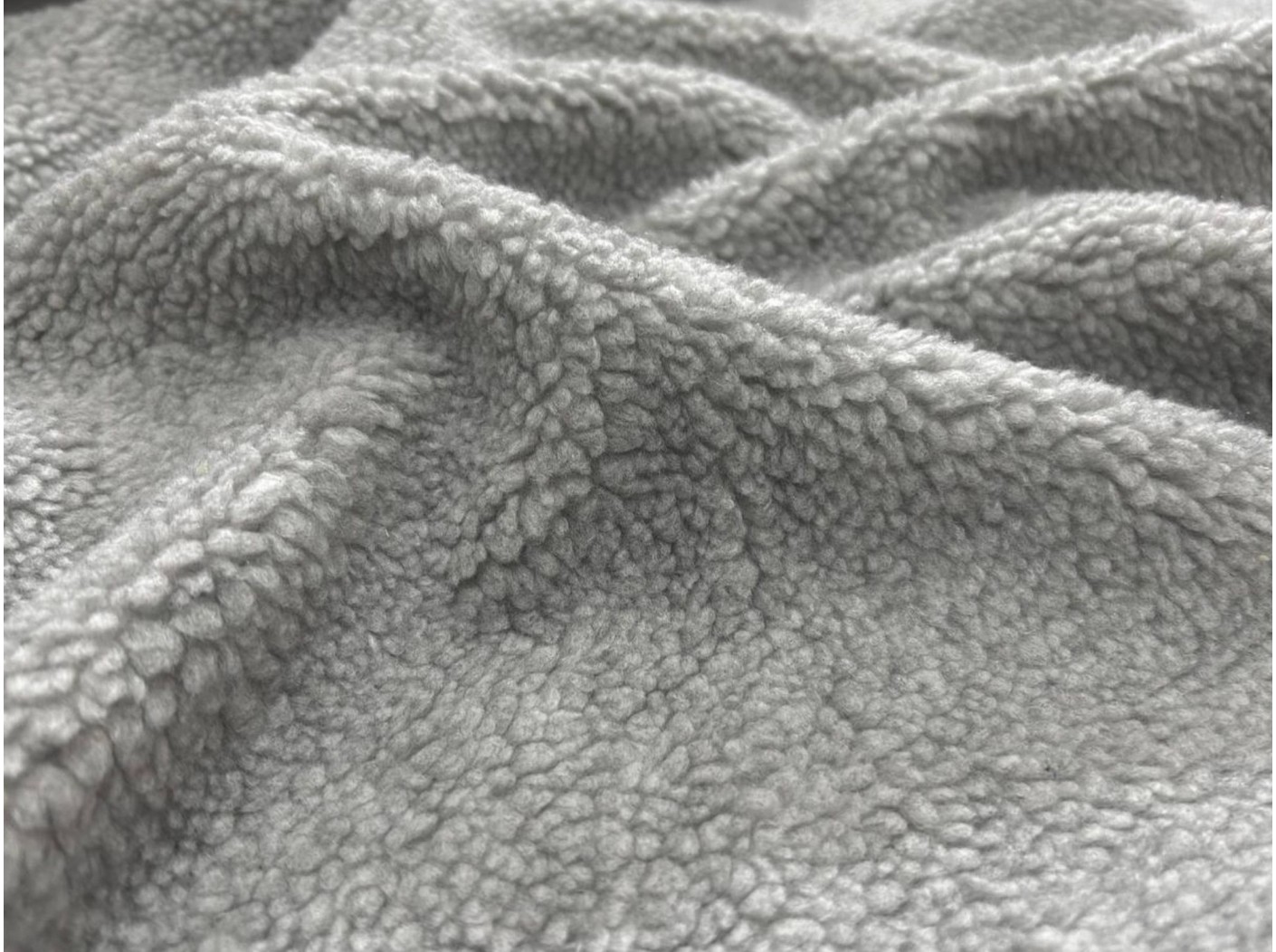 Толстовочная ткань Mirofox коллекции CLOUD  LOW / цвет -  Gray Point
