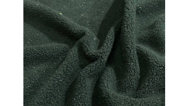 Толстовочная ткань Mirofox коллекции CLOUD  LOW / цвет - Green dotted