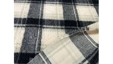 Толстовочная ткань Mirofox коллекции CLOUD  LOW / цвет - Scotland Gray