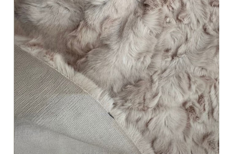 Искусственный мех MIROFOX под нубийскую козочку / Коллекция — ALPEN / Цвет — Coral Sand