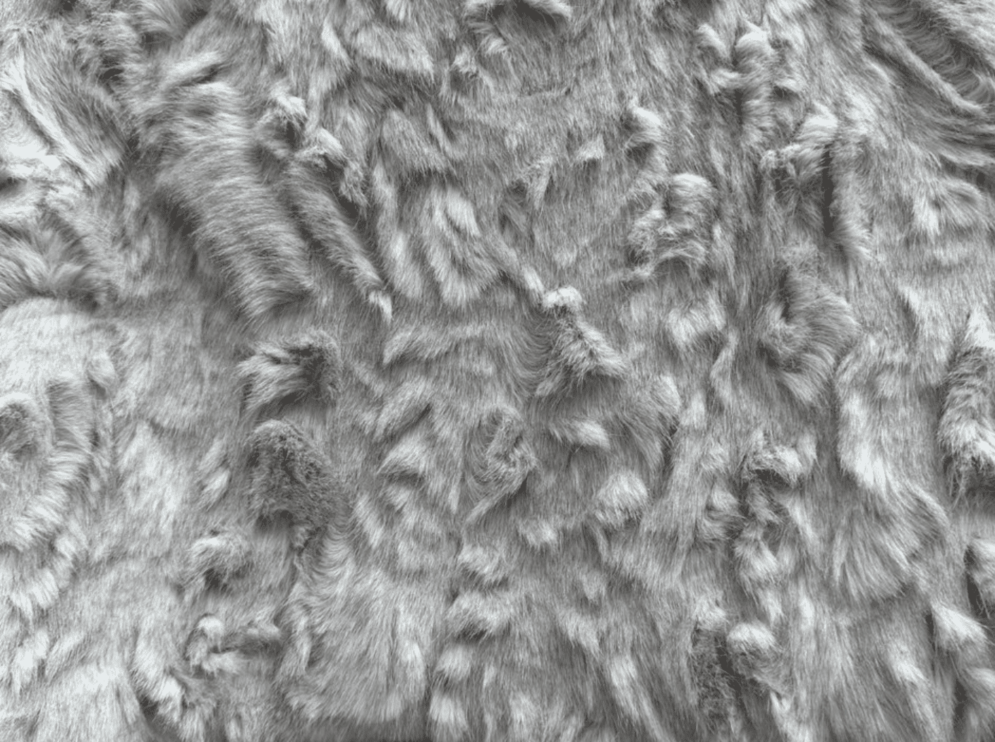 Искусственный мех MIROFOX под нубийскую козочку / Коллекция — Rancho / Цвет — Лунный камень