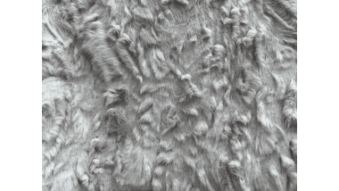 Искусственный мех MIROFOX под нубийскую козочку / Коллекция — Rancho / Цвет — Лунный камень