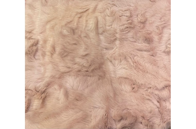 Искусственный мех MIROFOX под нубийскую козочку / Коллекция — ALPEN / Цвет — Coral Sand