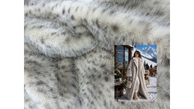 Искусственный мех MIROFOX / коллекция EKZO / цвет — Снежная Линна Искусственный мех MIROFOX / коллекция EKZO / цвет — Снежная Линна