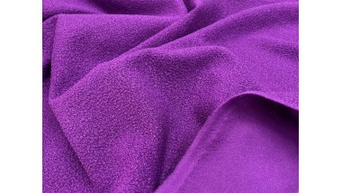 Двусторонняя пальтовая ткань Mirofox Eco-Cashemir коллекции Mini Alpaka / цвет - Пурпурный