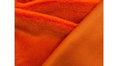 Искусственный мех под норку / коллекции Canada / цвет - Дерзкий Мандарин / Mirofox