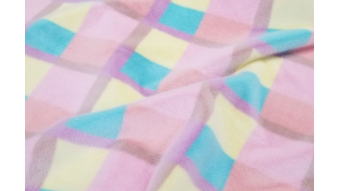 Пальтовая ткань Mirofox коллекции SCOTLAND, с основой под велюр / цвет базы - Букет Орхидей