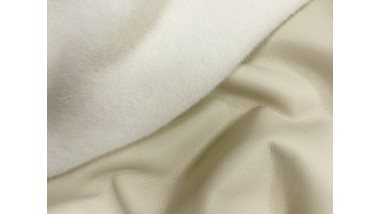 Дубленка Mirofox коллекции Canada Prime / Pool Up - Latte / цвет - Жемчужный белый