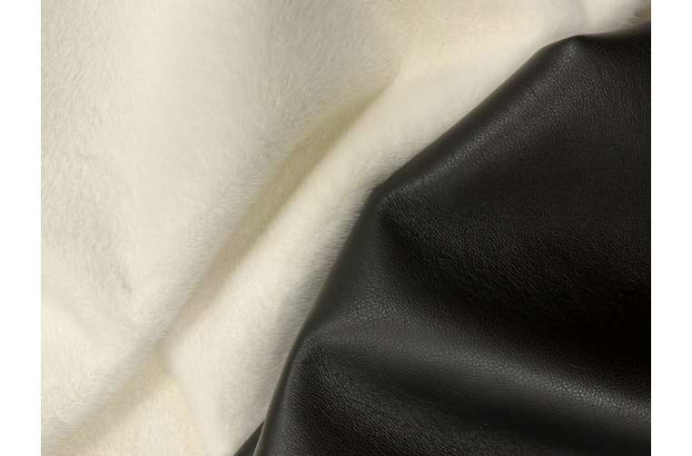 Дубленка Mirofox коллекции Canada Prime / Pool Up - Black / цвет - Жемчужный белый