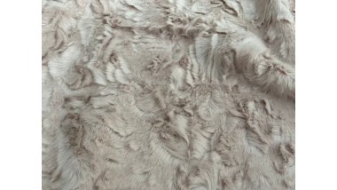 Искусственный мех MIROFOX под нубийскую козочку / коллекция ALPEN / цвет — Coral Sand (Коралловый песок)