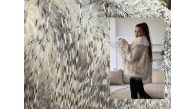 Искусственный мех MIROFOX / коллекция EKZO / цвет — Diamond Feather (Алмазный фазан) Искусственный мех MIROFOX / коллекция EKZO / цвет — Diamond Feather (Алмазный фазан)