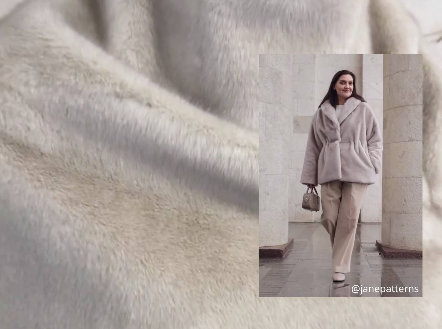 Искусственный мех MIROFOX под норку / коллекция CANADA RENEWAL / Цвет — Choco Latte Искусственный мех MIROFOX под норку / коллекция CANADA RENEWAL / Цвет — Choco Latte