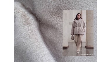 Искусственный мех MIROFOX под норку / коллекция CANADA RENEWAL / Цвет — Quartz Sand