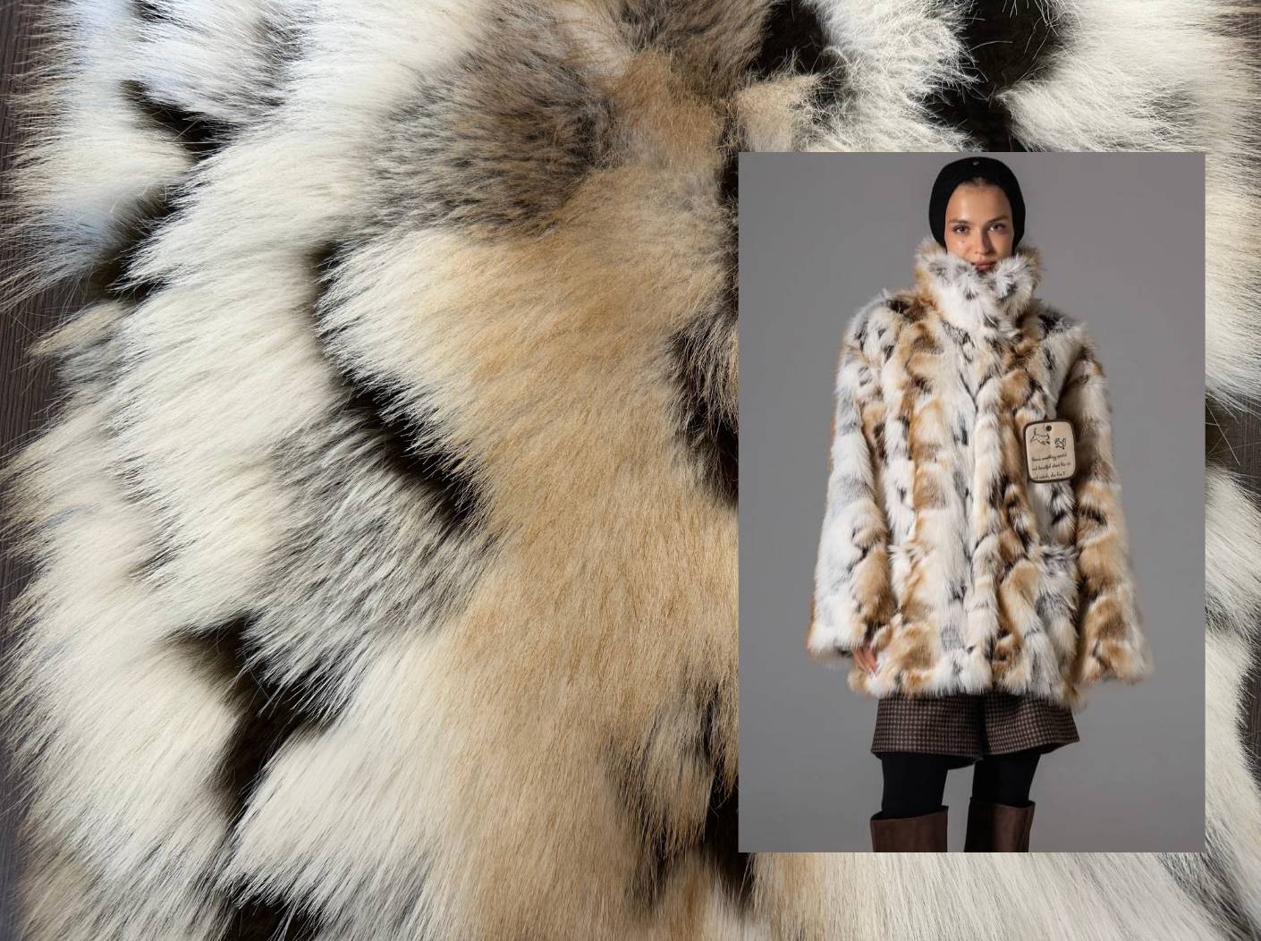 Экомех MIROFOX / коллекция FOXY / Арктический мраморный лис / цвет — Мрамор-фрост Экомех MIROFOX / коллекция FOXY / Арктический мраморный лис / цвет — Мрамор-фрост