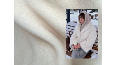 Искусственный мех MIROFOX под норку / коллекция CANADA RENEWAL / Цвет — French Vanilla