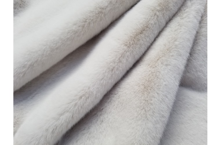 Искусственный мех Mirofox под норку / коллекции Canada / цвет - Artic white