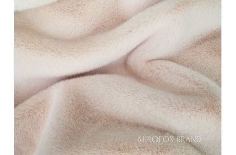 Экомех коллекции Canada / Канадская норка / цвет - пудрово-розовый / Mirofox