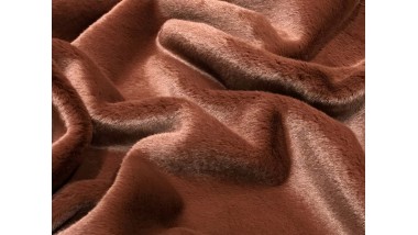 Искусственный мех под норку / коллекции Canada / цвет - ВИШНЯ В ШОКОЛАДЕ / Mirofox