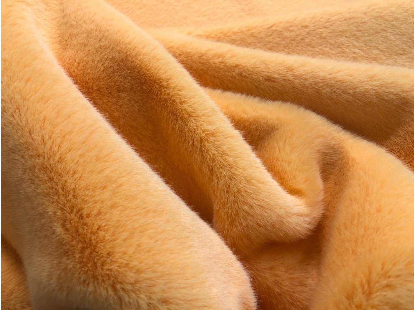 Искусственный мех под норку / коллекции Canada / цвет - Абрикос / Mirofox